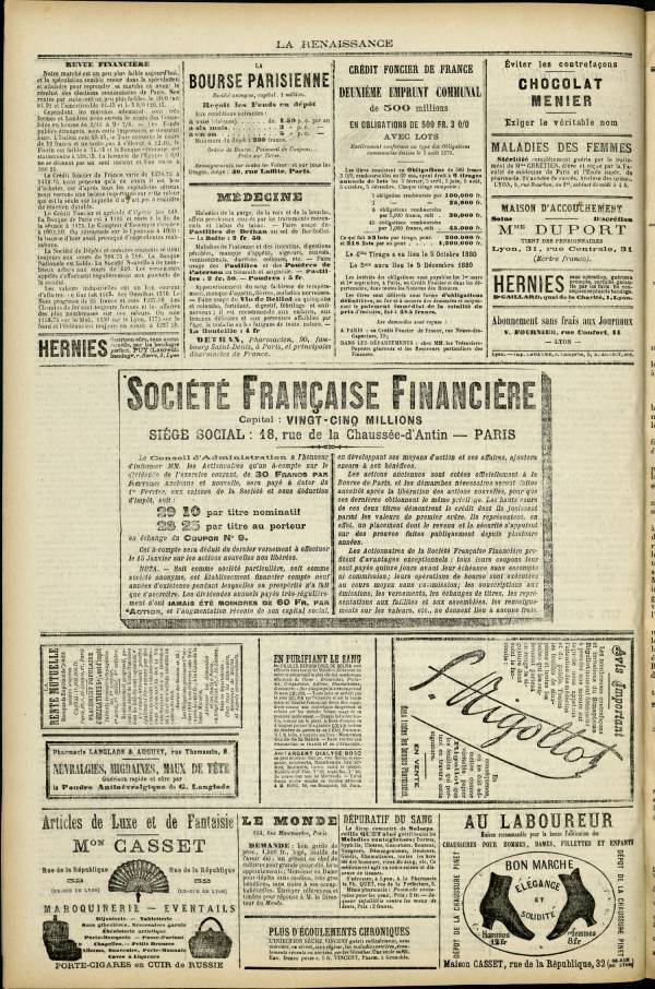 
						Affichage en mode lecture de la page
					