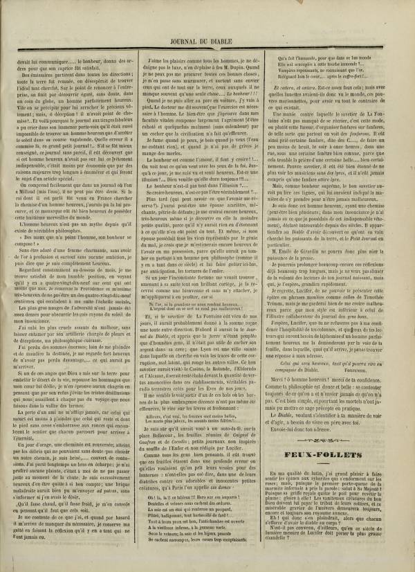 
						Affichage en mode lecture de la page
					