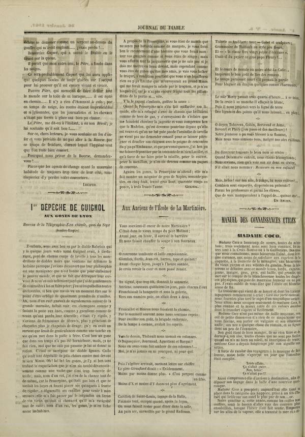 
						Affichage en mode lecture de la page
					