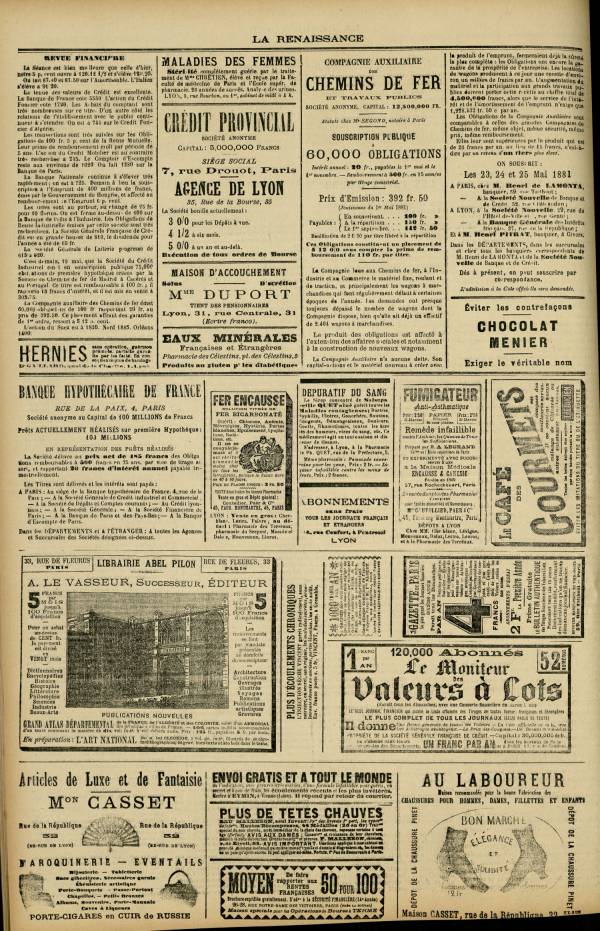 
						Affichage en mode lecture de la page
					