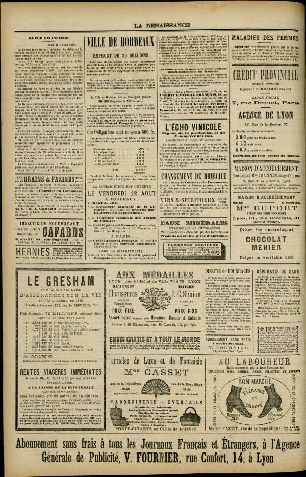 
						Affichage en mode lecture de la page
					
