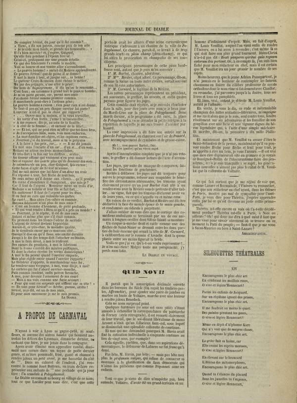 
						Affichage en mode lecture de la page
					