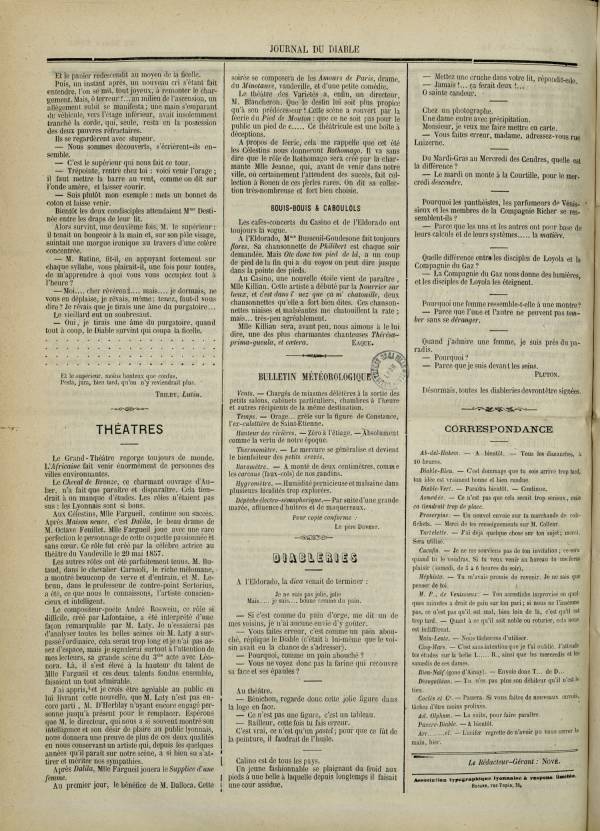 
						Affichage en mode lecture de la page
					