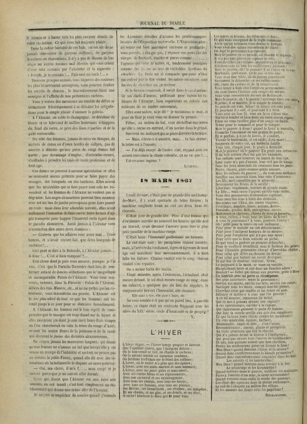 
						Affichage en mode lecture de la page
					