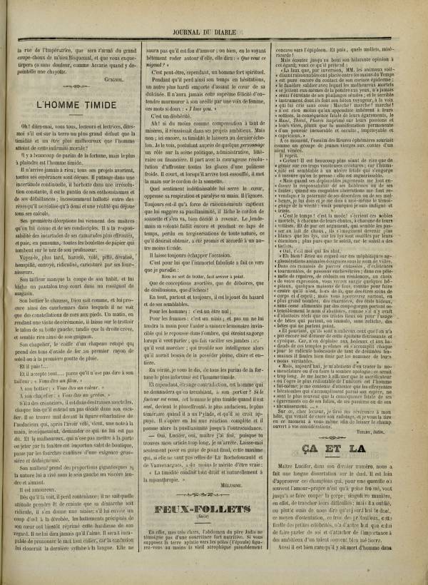 
						Affichage en mode lecture de la page
					
