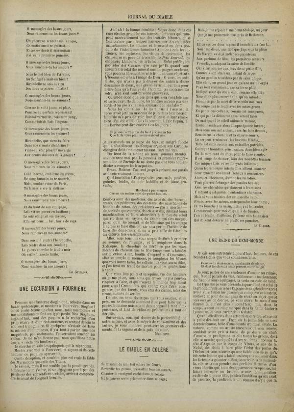 
						Affichage en mode lecture de la page
					