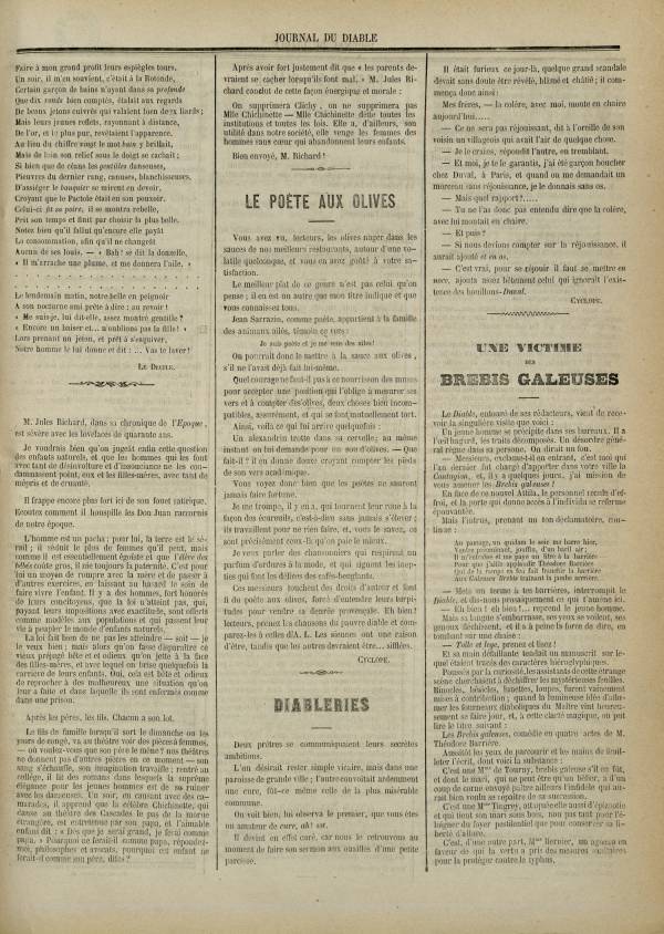 
						Affichage en mode lecture de la page
					