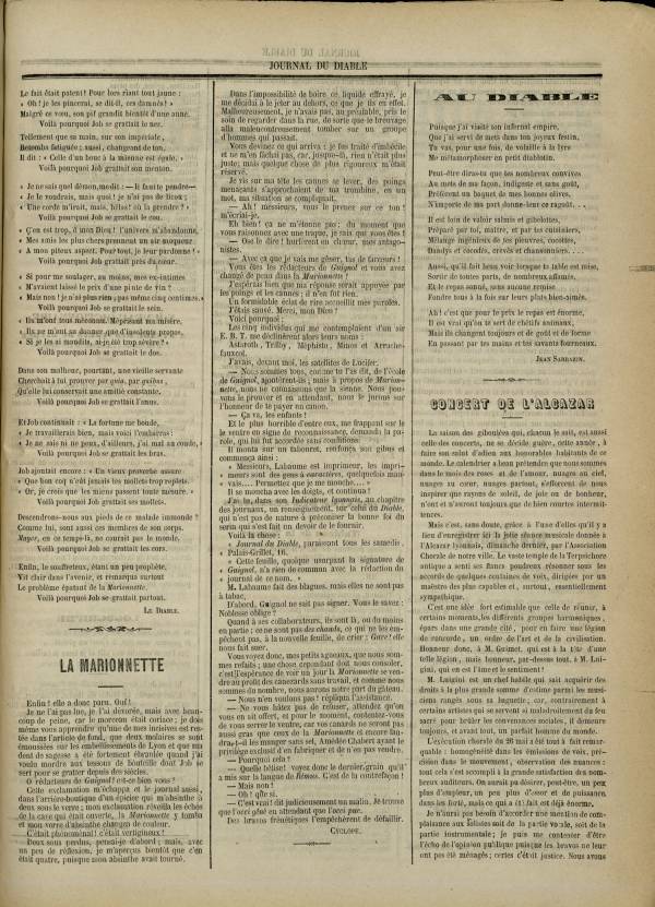 
						Affichage en mode lecture de la page
					