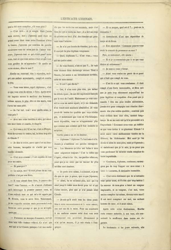 
						Affichage en mode lecture de la page
					