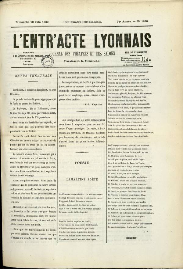 
						Affichage en mode lecture de la page
					