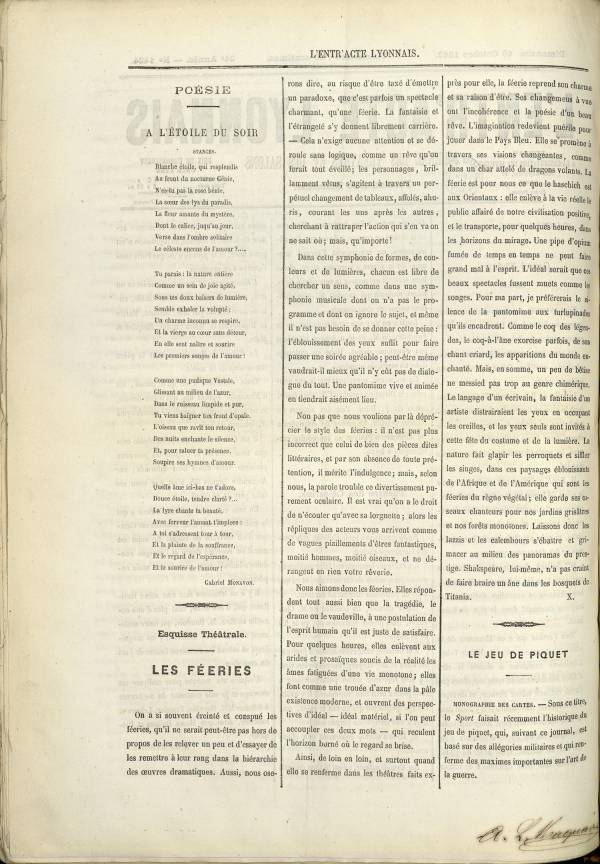 
						Affichage en mode lecture de la page
					