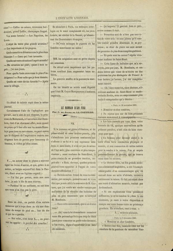 
						Affichage en mode lecture de la page
					