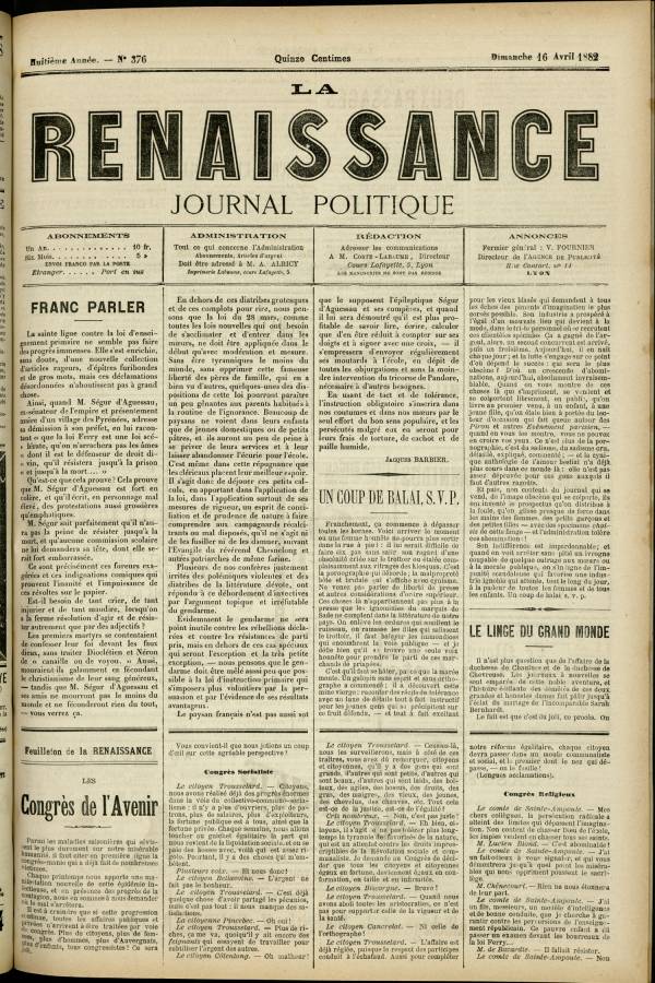 
						Affichage en mode lecture de la page
					