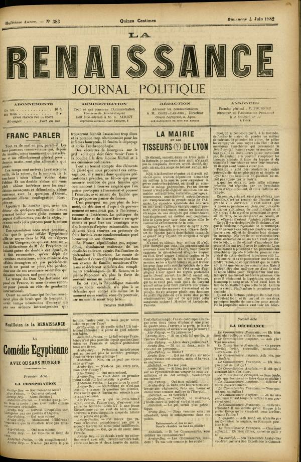 
						Affichage en mode lecture de la page
					