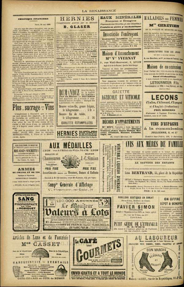 
						Affichage en mode lecture de la page
					