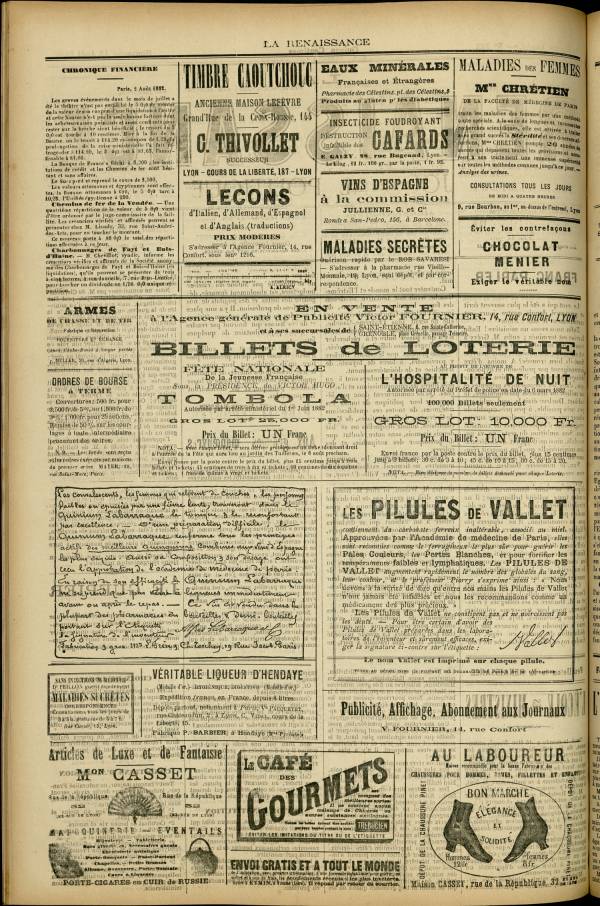 
						Affichage en mode lecture de la page
					