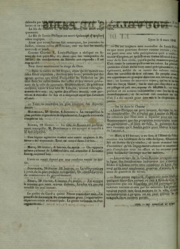 
						Affichage en mode lecture de la page
					