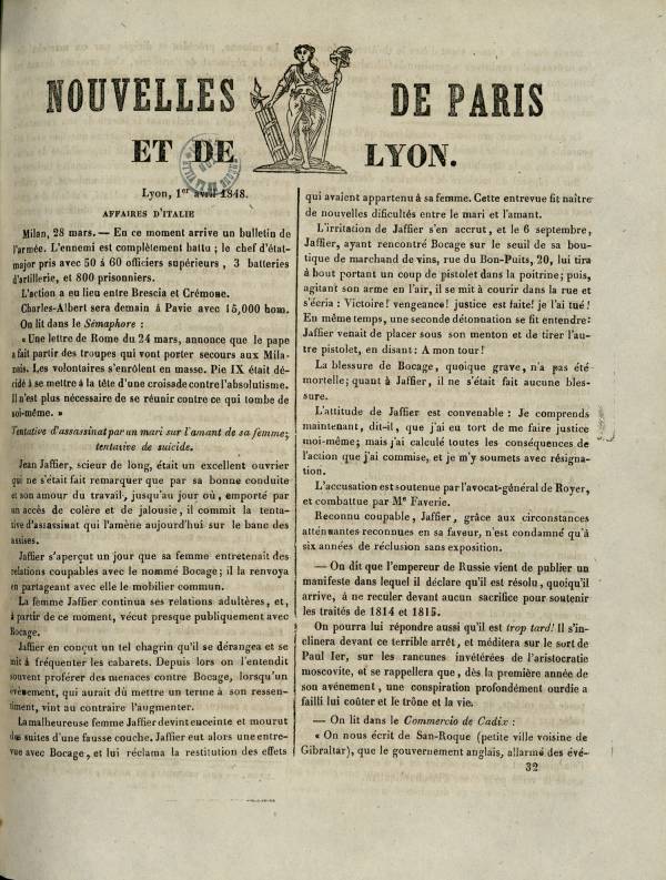 
						Affichage en mode lecture de la page
					