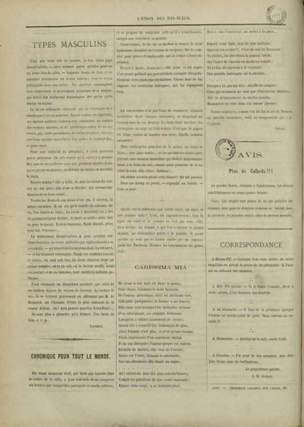 
						Affichage en mode lecture de la page
					
