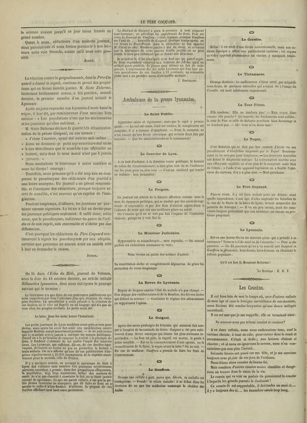 
						Affichage en mode lecture de la page
					