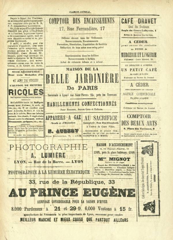 
						Affichage en mode lecture de la page
					