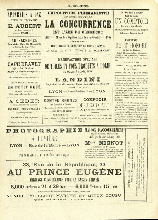 
						Affichage en mode lecture de la page
					