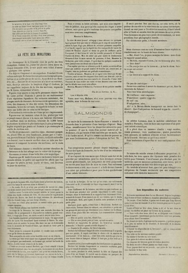 
						Affichage en mode lecture de la page
					