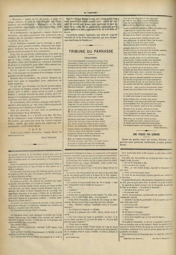 
						Affichage en mode lecture de la page
					