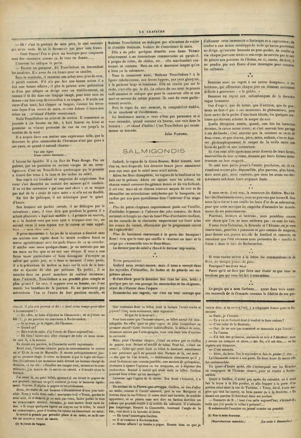 
						Affichage en mode lecture de la page
					