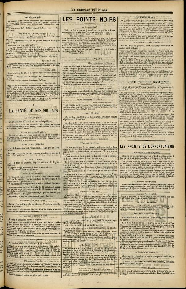 
						Affichage en mode lecture de la page
					