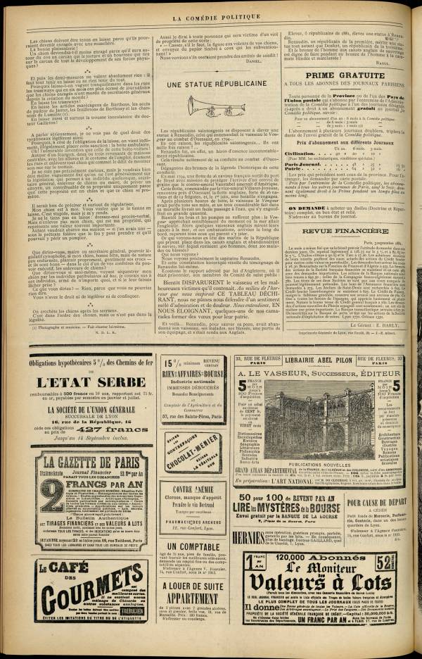 
						Affichage en mode lecture de la page
					