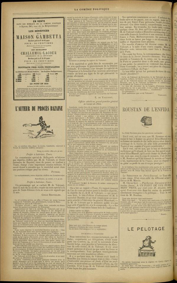 
						Affichage en mode lecture de la page
					