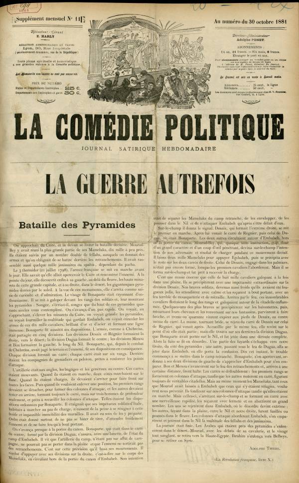 
						Affichage en mode lecture de la page
					