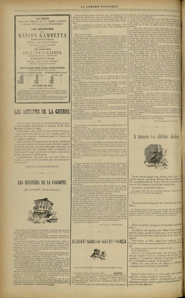 
						Affichage en mode lecture de la page
					