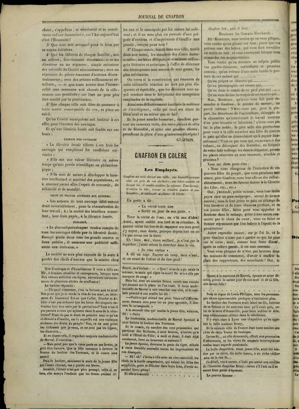 
						Affichage en mode lecture de la page
					