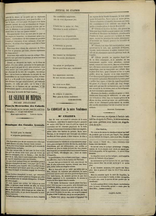 
						Affichage en mode lecture de la page
					