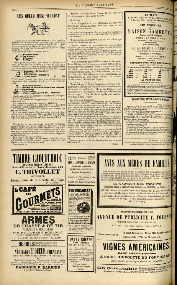 
						Affichage en mode lecture de la page
					