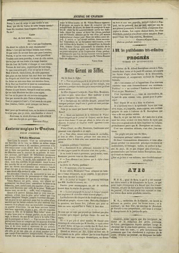 
						Affichage en mode lecture de la page
					