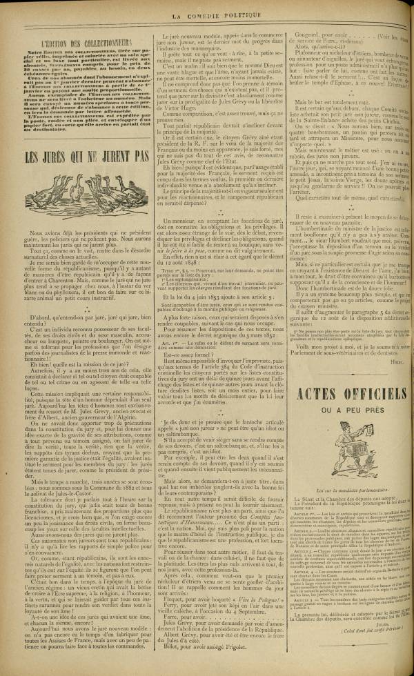 
						Affichage en mode lecture de la page
					