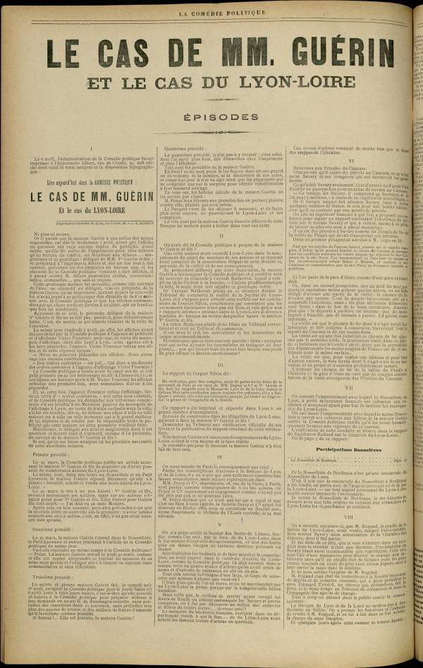 
						Affichage en mode lecture de la page
					