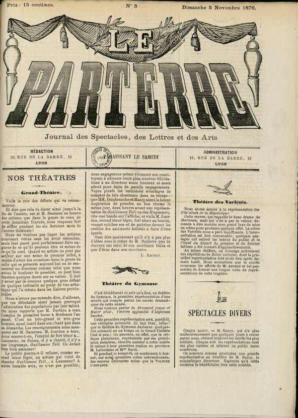 
						Affichage en mode lecture de la page
					