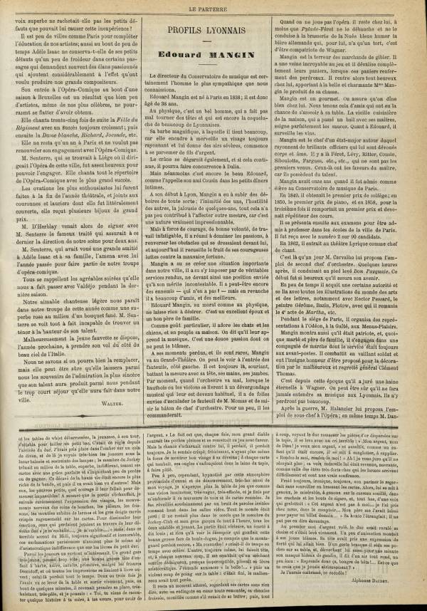 
						Affichage en mode lecture de la page
					