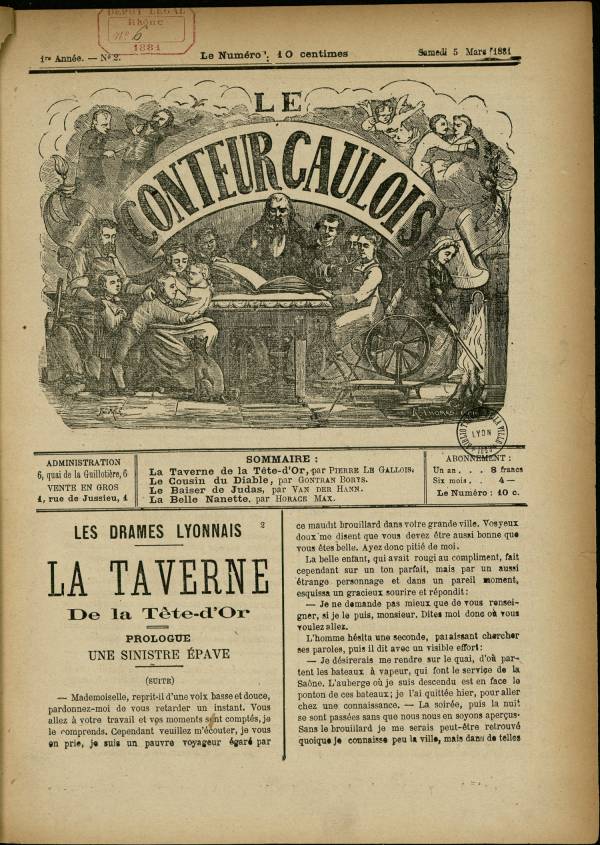
						Affichage en mode lecture de la page
					
