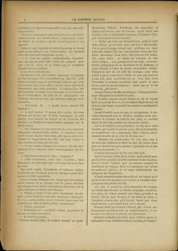 
						Affichage en mode lecture de la page
					