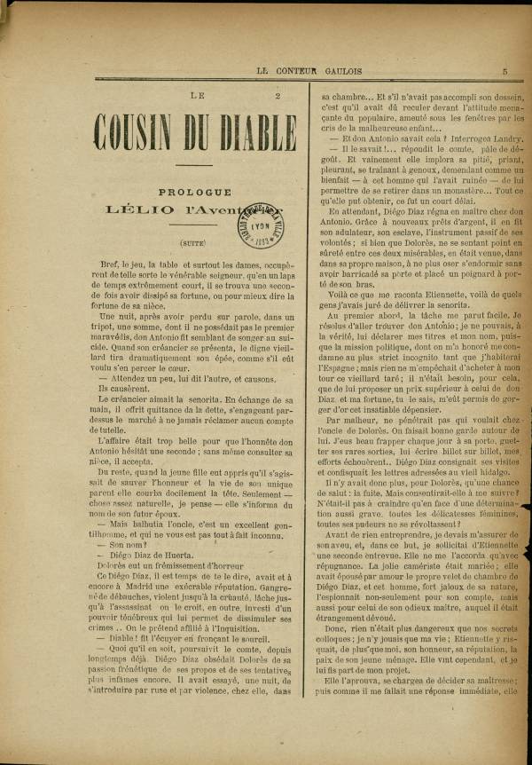 
						Affichage en mode lecture de la page
					