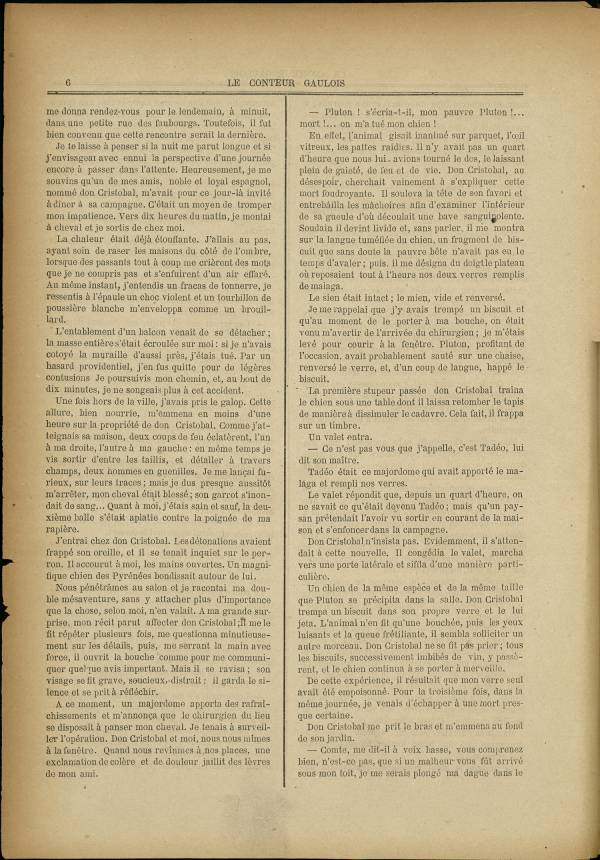 
						Affichage en mode lecture de la page
					