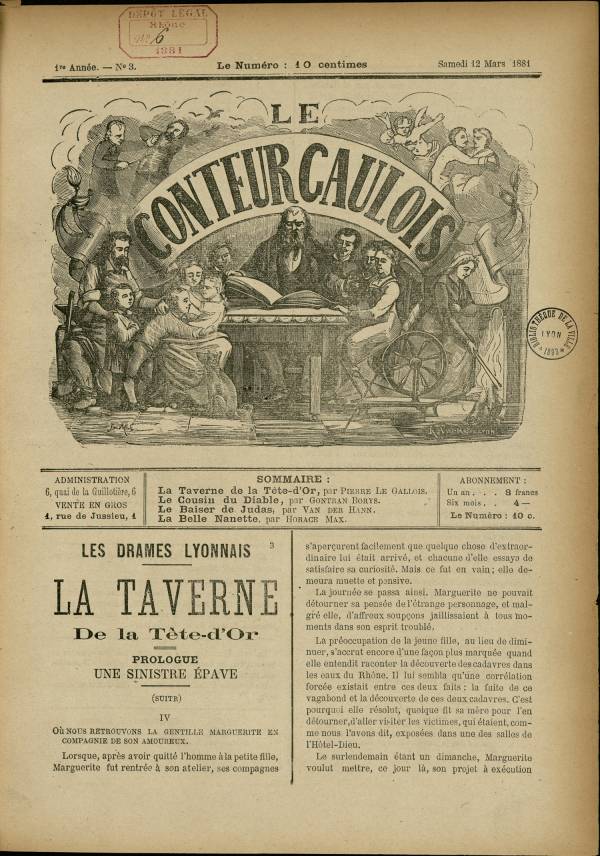 
						Affichage en mode lecture de la page
					