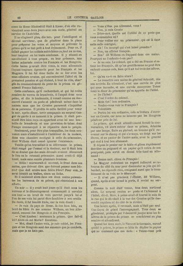 
						Affichage en mode lecture de la page
					