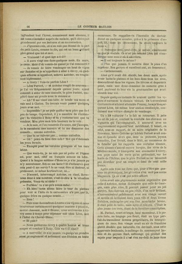 
						Affichage en mode lecture de la page
					