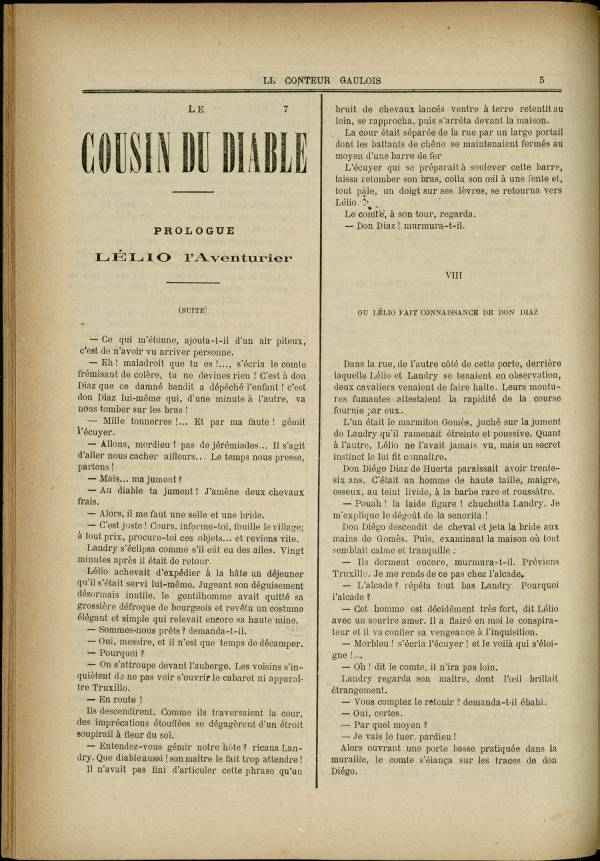 
						Affichage en mode lecture de la page
					